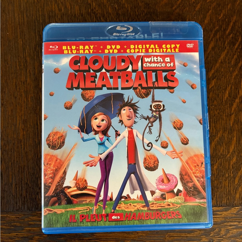 Cloudy with a Chance of Meatballs Blu-ray